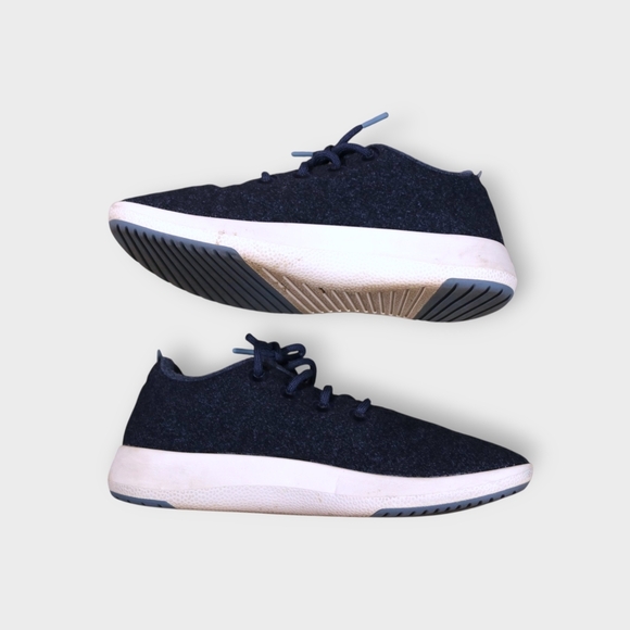 Allbirds WRM Wool Runner Mizzle Men's Running Shoes Size 13 Blue - Picture 8 of 10